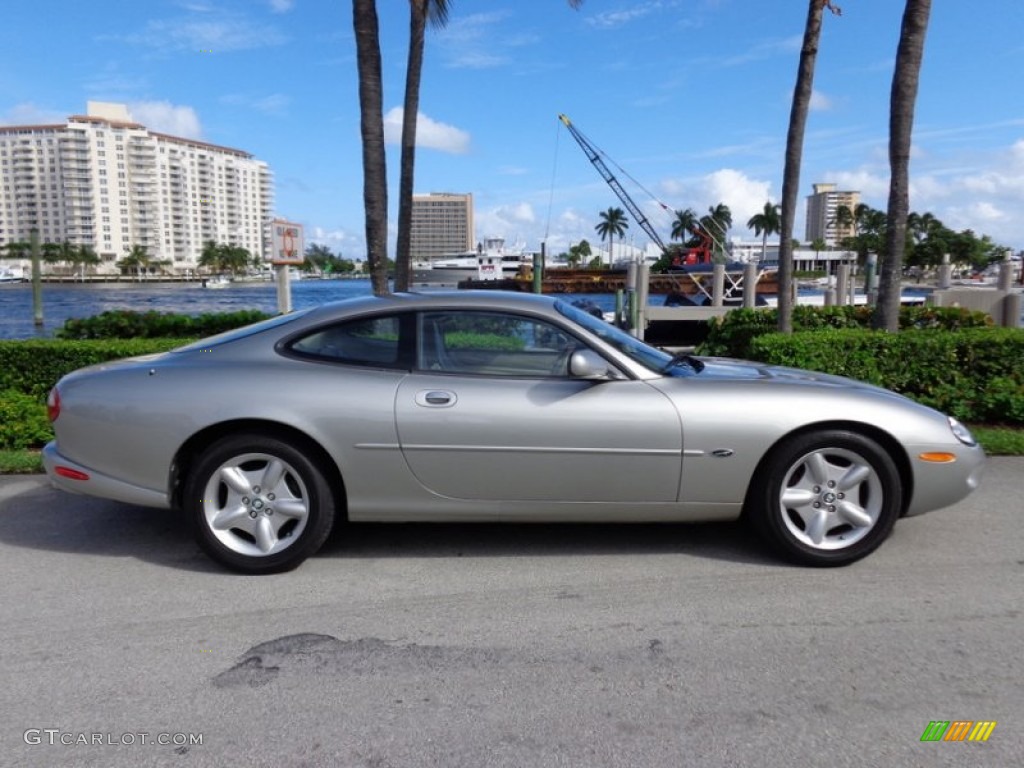 Meteorite SIlver Metallic 1999 Jaguar XK XK8 Coupe Exterior Photo #88612966