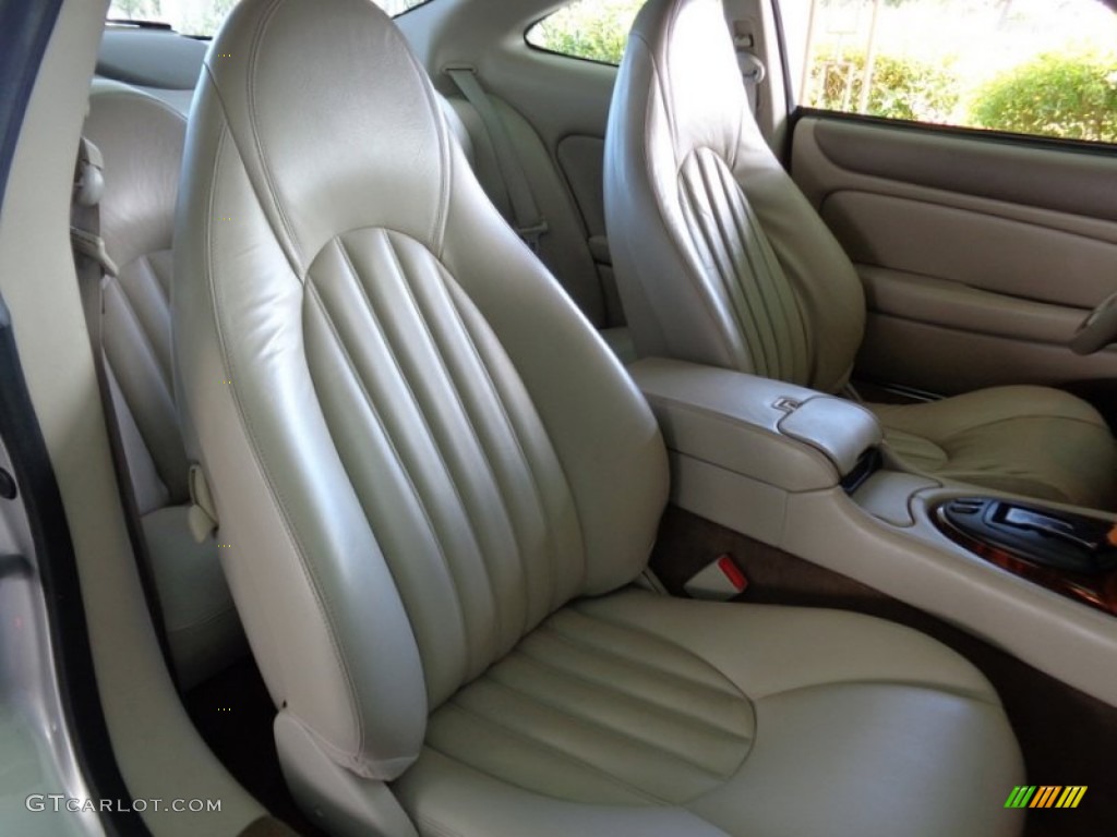 Oatmeal Interior 1999 Jaguar XK XK8 Coupe Photo #88612981