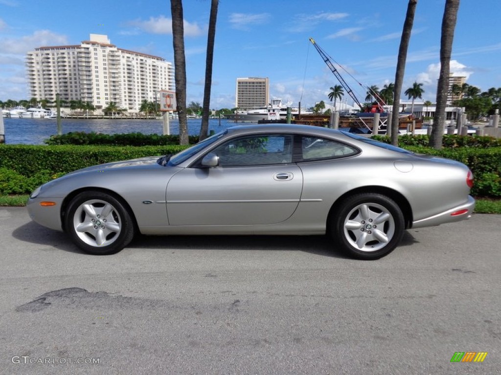 Meteorite SIlver Metallic 1999 Jaguar XK XK8 Coupe Exterior Photo #88613077
