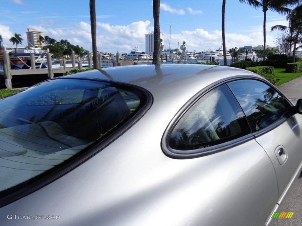 1999 XK XK8 Coupe - Meteorite SIlver Metallic / Oatmeal photo #17