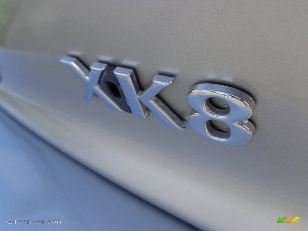 1999 XK XK8 Coupe - Meteorite SIlver Metallic / Oatmeal photo #32