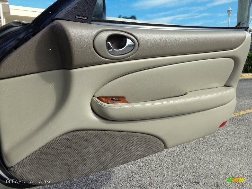 1999 XK XK8 Coupe - Meteorite SIlver Metallic / Oatmeal photo #53