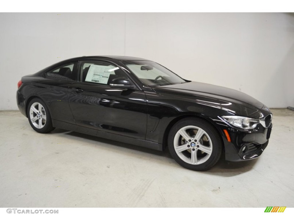 Jet Black 2014 BMW 4 Series 428i Coupe Exterior Photo #88613770
