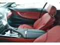 2014 BMW 6 Series Vermilion Red Interior Front Seat Photo