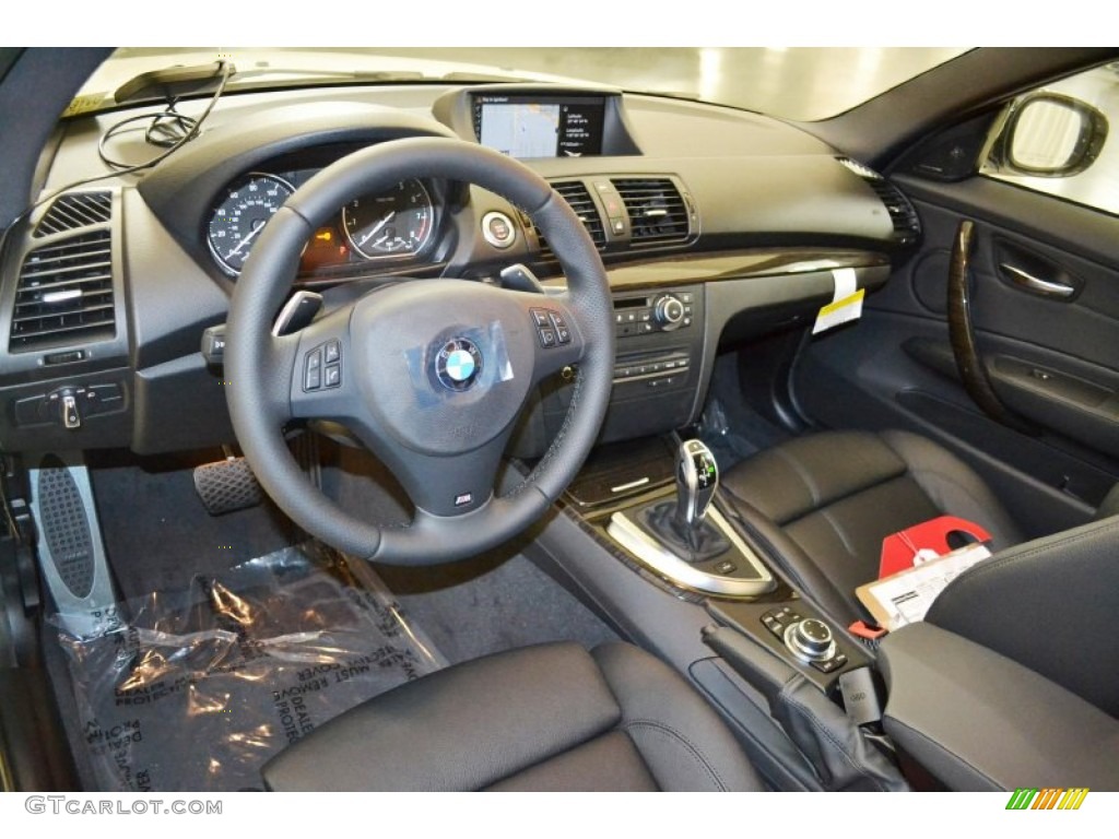 2013 1 Series 135i Coupe - Alpine White / Black photo #6