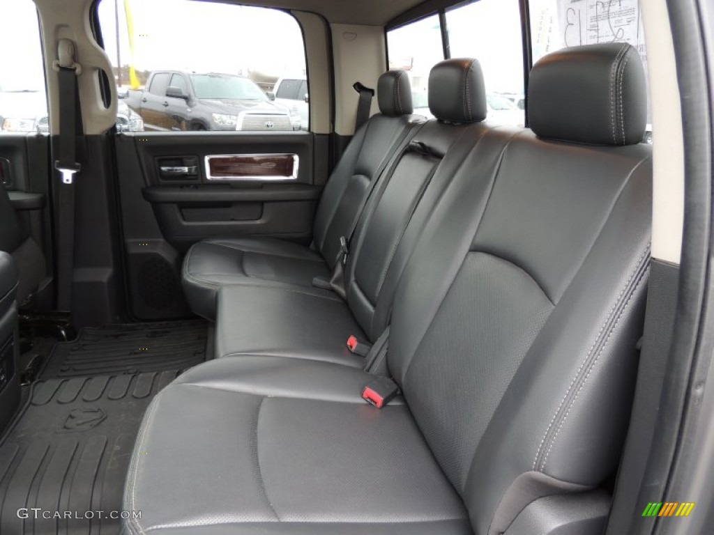 2010 Ram 1500 Laramie Crew Cab 4x4 - Mineral Gray Metallic / Dark Slate/Medium Graystone photo #12