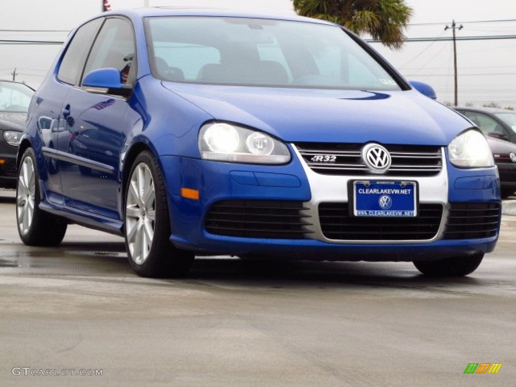 2008 R32  - Deep Blue Metallic / Anthracite photo #1