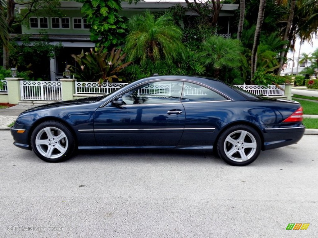 Black Opal Metallic 2002 Mercedes-Benz CL 500 Exterior Photo #88615144