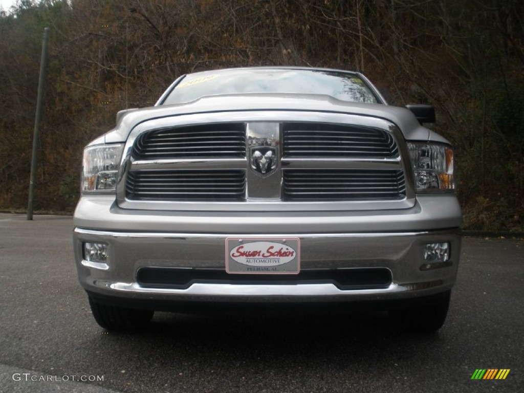 2009 Ram 1500 Big Horn Edition Crew Cab - Bright Silver Metallic / Dark Slate/Medium Graystone photo #8