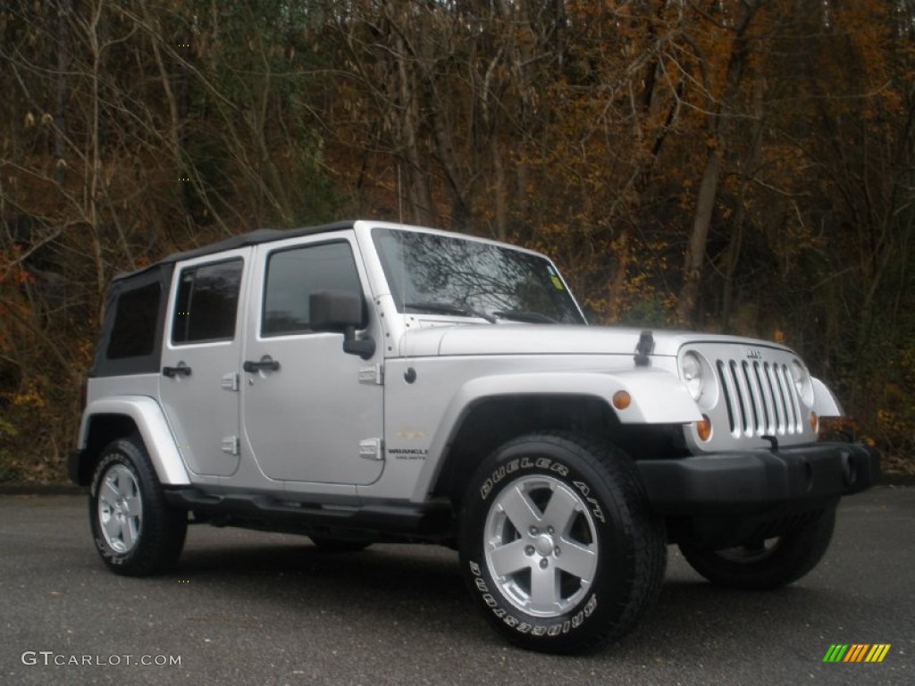 2007 Wrangler Unlimited Sahara 4x4 - Bright Silver Metallic / Dark Slate Gray/Medium Slate Gray photo #1