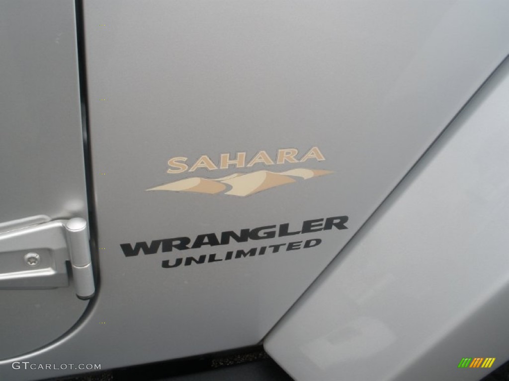 2007 Wrangler Unlimited Sahara 4x4 - Bright Silver Metallic / Dark Slate Gray/Medium Slate Gray photo #13