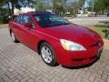 San Marino Red 2003 Honda Accord EX V6 Coupe