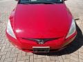 2003 San Marino Red Honda Accord EX V6 Coupe  photo #23