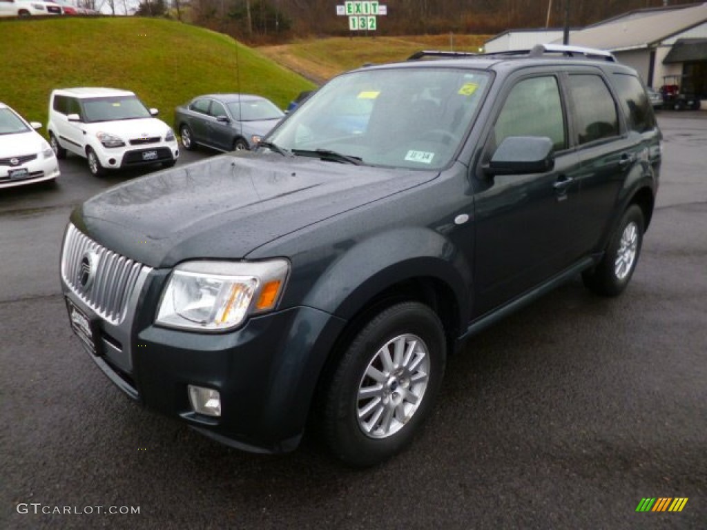Black Pearl Slate Metallic 2009 Mercury Mariner Premier 4WD Exterior Photo #88616728