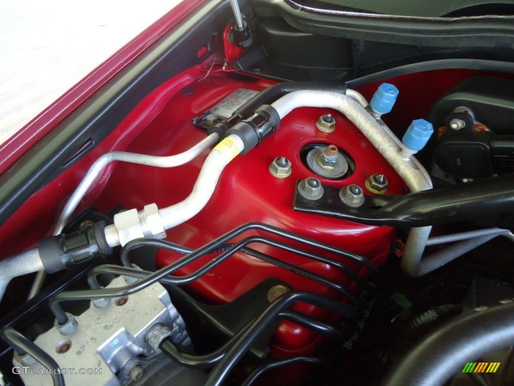 2003 Accord EX V6 Coupe - San Marino Red / Ivory photo #70