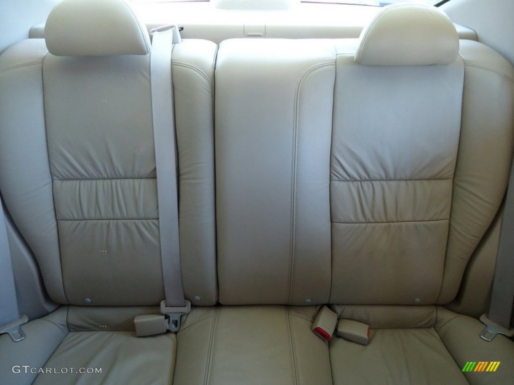 2003 Accord EX V6 Coupe - San Marino Red / Ivory photo #75