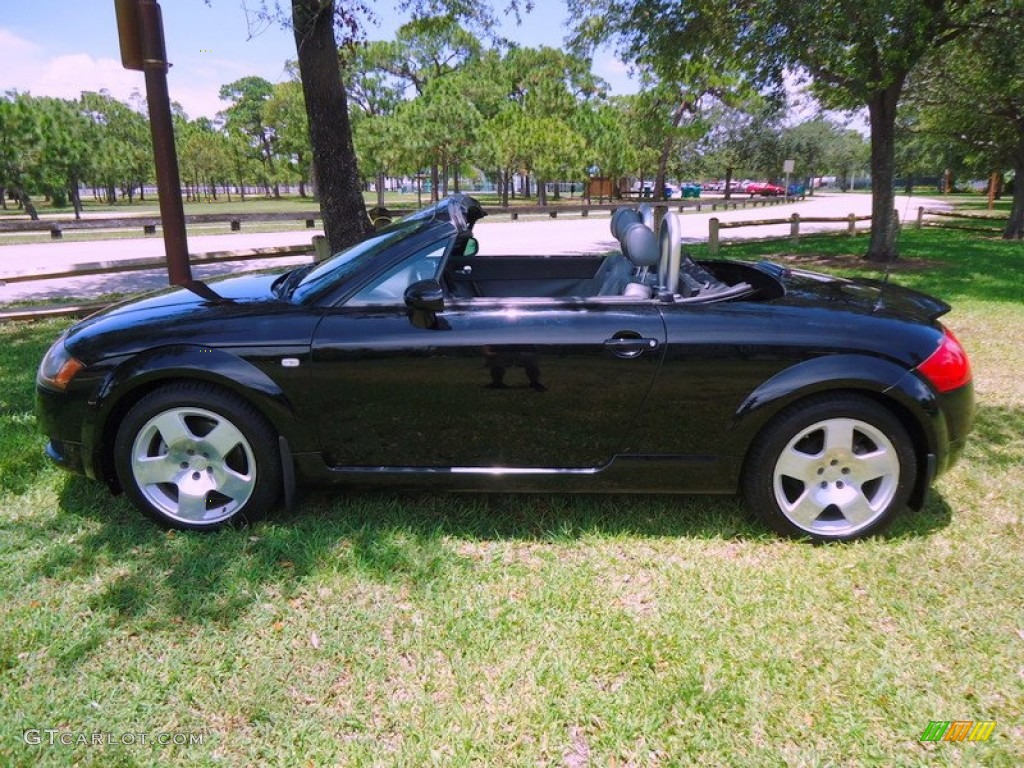 Brilliant Black 2001 Audi TT 1.8T quattro Roadster Exterior Photo #88617508