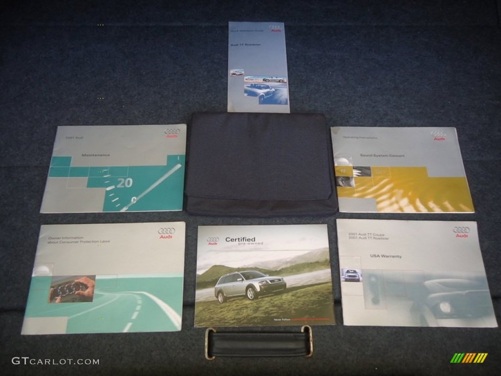 2001 Audi TT 1.8T quattro Roadster Books/Manuals Photo #88617544