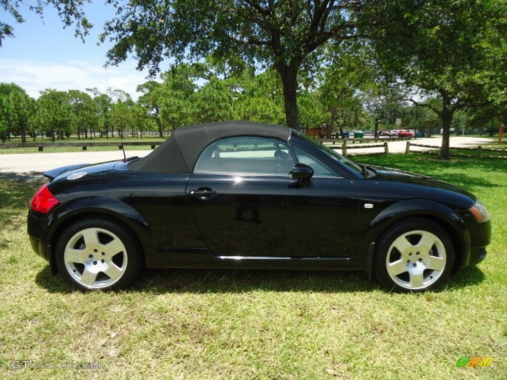 Brilliant Black 2001 Audi TT 1.8T quattro Roadster Exterior Photo #88617718