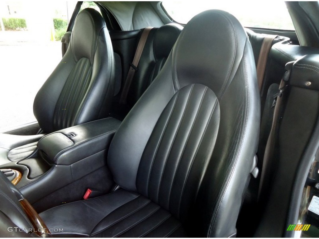 Charcoal Interior 1997 Jaguar XK XK8 Convertible Photo #88618624