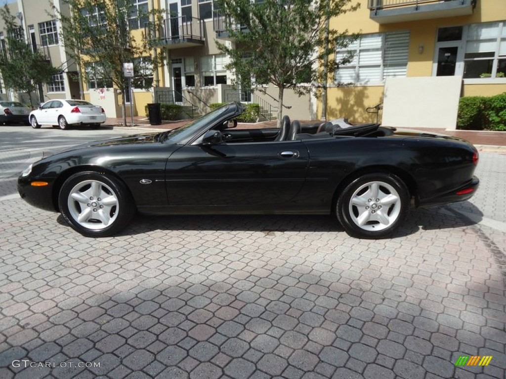 Anthracite Pearl Metallic 1997 Jaguar XK XK8 Convertible Exterior Photo #88618633