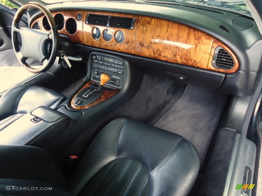 1997 Jaguar XK XK8 Convertible Charcoal Dashboard Photo #88618645
