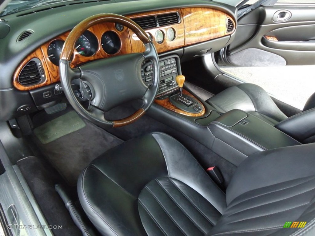 Charcoal Interior 1997 Jaguar XK XK8 Convertible Photo #88618843