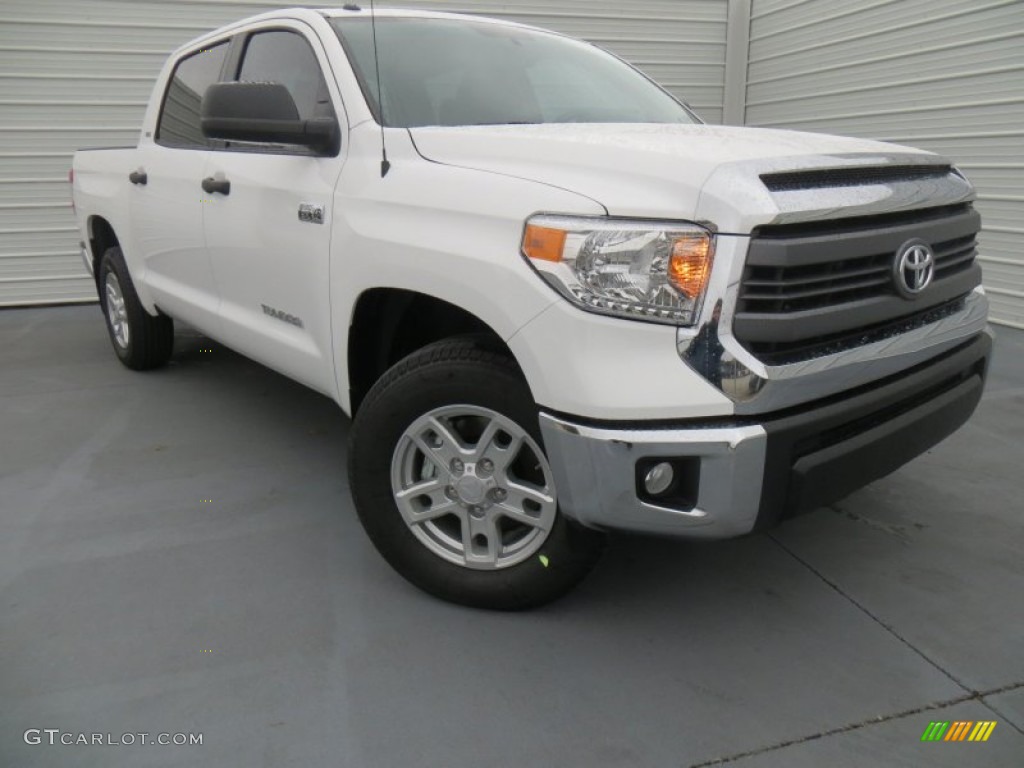 Super White Toyota Tundra