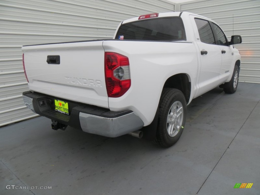 2014 Tundra SR5 Crewmax - Super White / Graphite photo #4