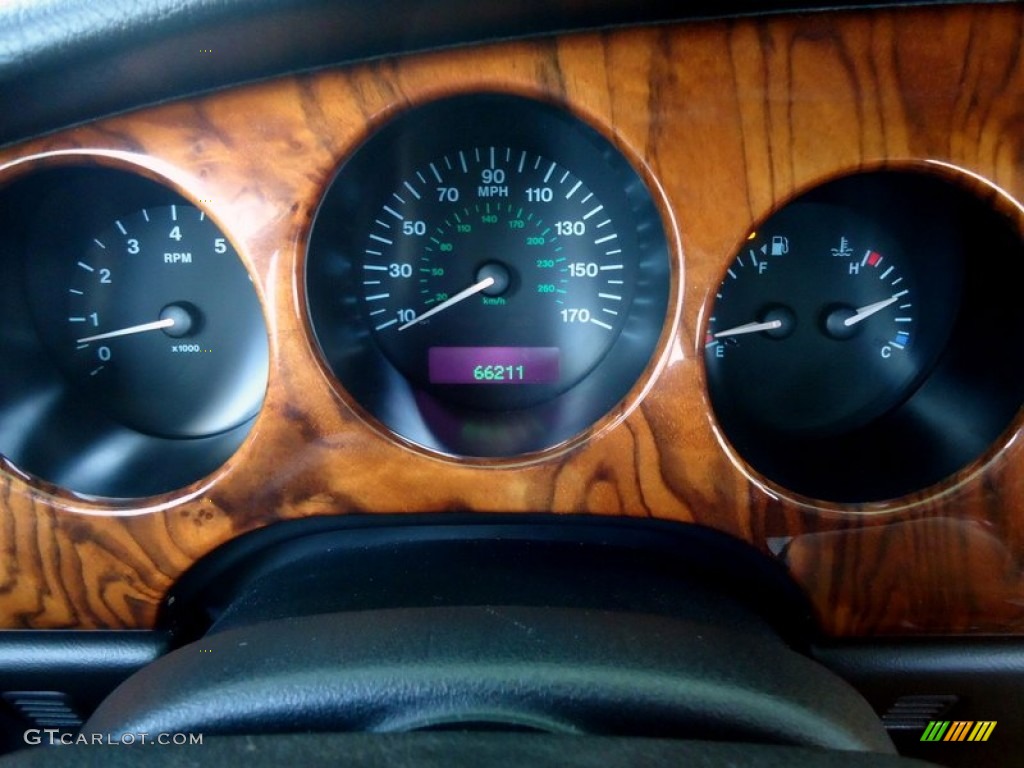 1997 Jaguar XK XK8 Convertible Gauges Photo #88619299