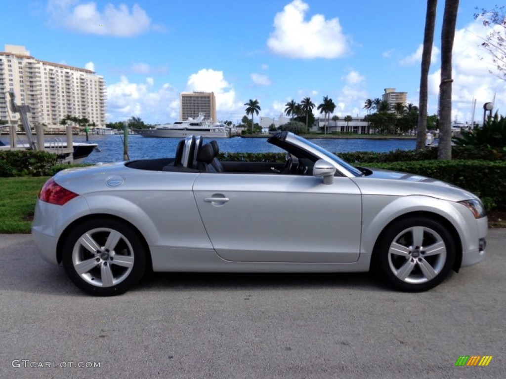 Sahara Silver Metallic 2008 Audi TT 2.0T Roadster Exterior Photo #88619686