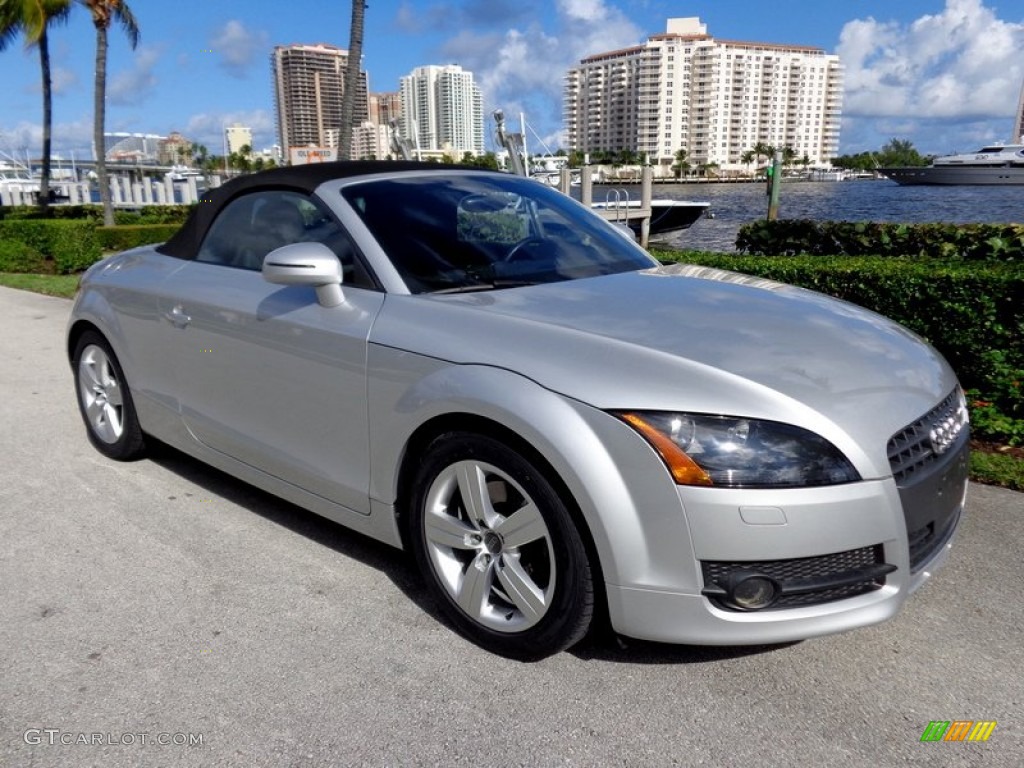 Sahara Silver Metallic 2008 Audi TT 2.0T Roadster Exterior Photo #88619812