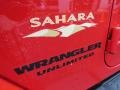 Flame Red - Wrangler Unlimited Sahara 4x4 Photo No. 11