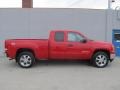 2009 Fire Red GMC Sierra 1500 SLE Extended Cab 4x4  photo #5