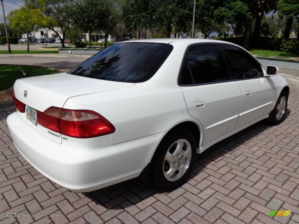 2000 Accord EX-L Sedan - Taffeta White / Ivory photo #16