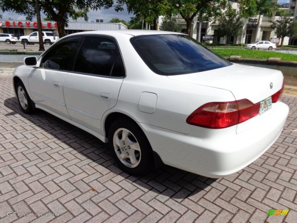 2000 Accord EX-L Sedan - Taffeta White / Ivory photo #18