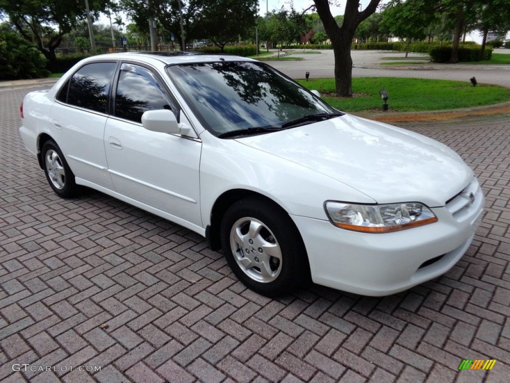 Taffeta White 2000 Honda Accord EX-L Sedan Exterior Photo #88622254