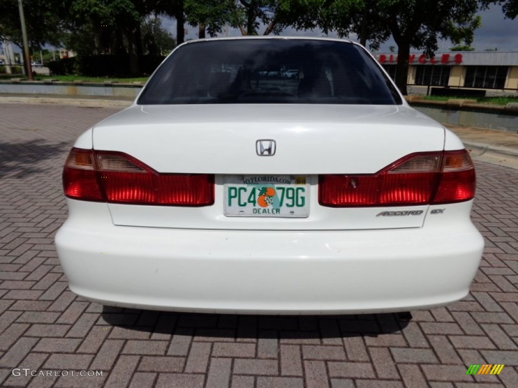 2000 Accord EX-L Sedan - Taffeta White / Ivory photo #37