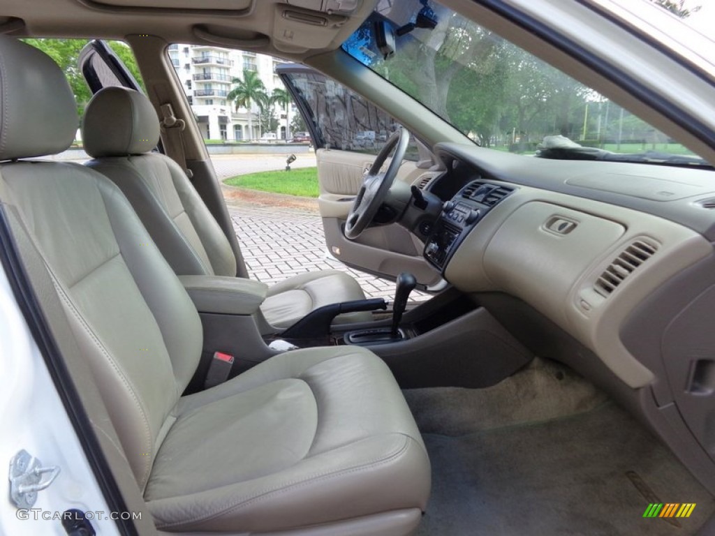 2000 Accord EX-L Sedan - Taffeta White / Ivory photo #61