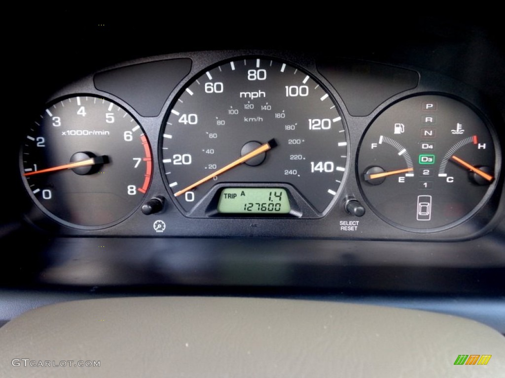 2000 Honda Accord EX-L Sedan Gauges Photos