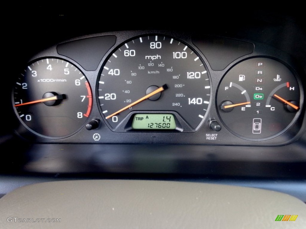 2000 Honda Accord EX-L Sedan Gauges Photo #88622479