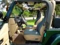 2000 Forest Green Pearl Jeep Wrangler Sahara 4x4  photo #5