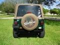 2000 Forest Green Pearl Jeep Wrangler Sahara 4x4  photo #23