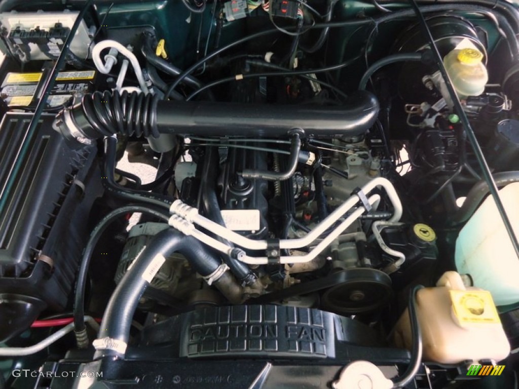 2000 Wrangler Sahara 4x4 - Forest Green Pearl / Camel/Dark Green photo #69