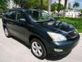 2004 Black Forest Green Pearl Lexus RX 330  photo #35