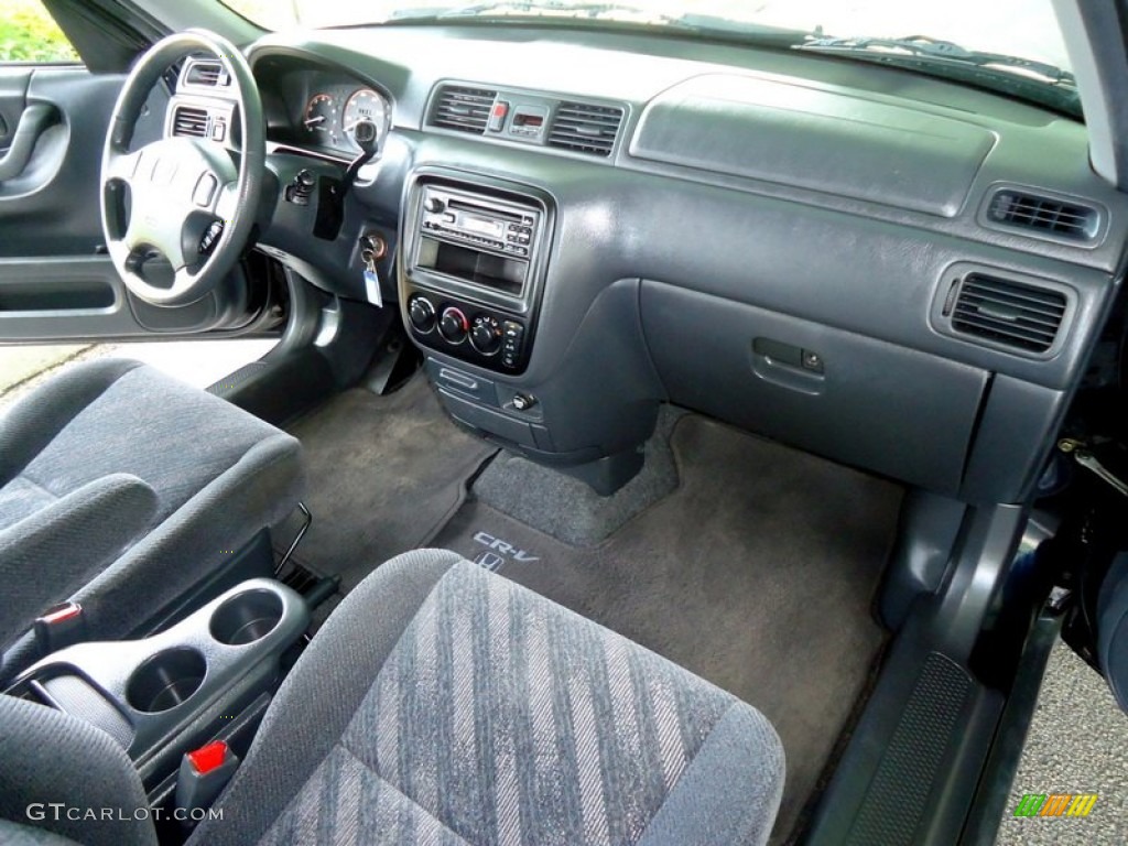 1999 Honda CR-V EX 4WD Charcoal Dashboard Photo #88623649