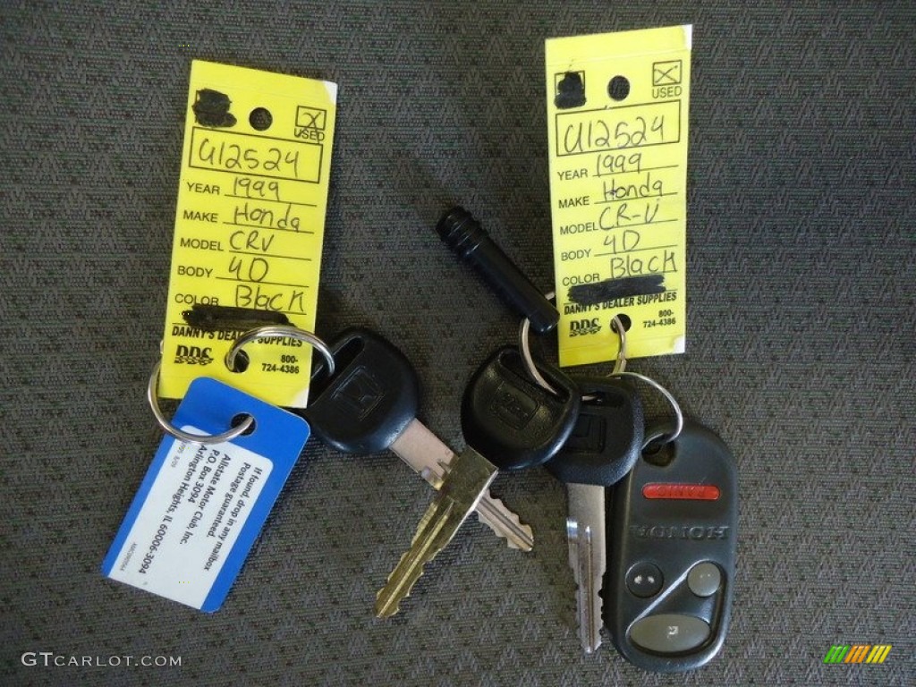1999 Honda CR-V EX 4WD Keys Photo #88623759