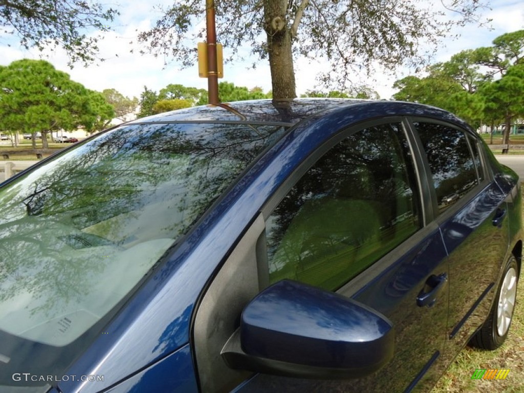 2007 Sentra 2.0 - Blue Onyx Metallic / Beige photo #30