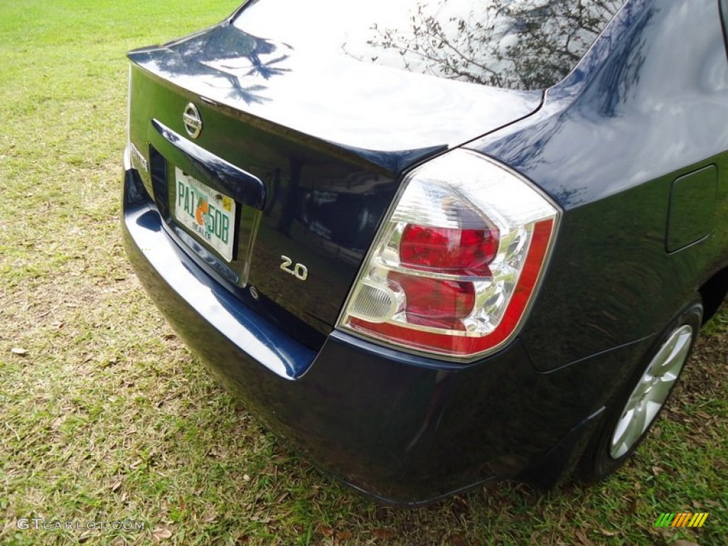 2007 Sentra 2.0 - Blue Onyx Metallic / Beige photo #37