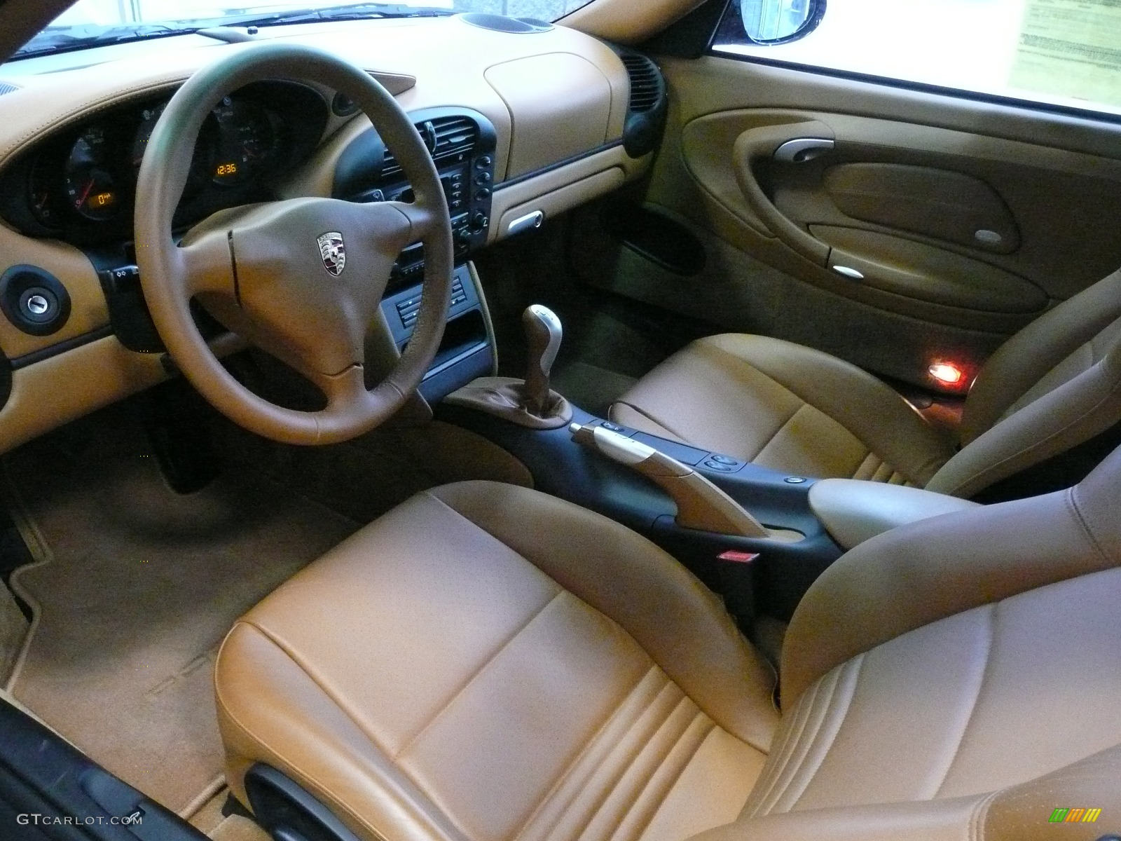 2005 911 GT3 - Midnight Blue Metallic / Natural Brown photo #2
